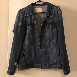 Distressed Denim Jacket